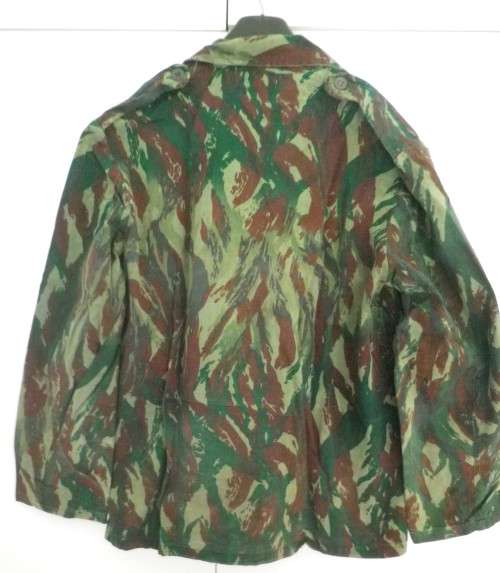 RHODESIAN BUSH WAR PICK UP - SAUDI ARABIA CAMO L/S  SHIRT "DPM JUNGLE GREEN" EX ZIPRA    (4205)