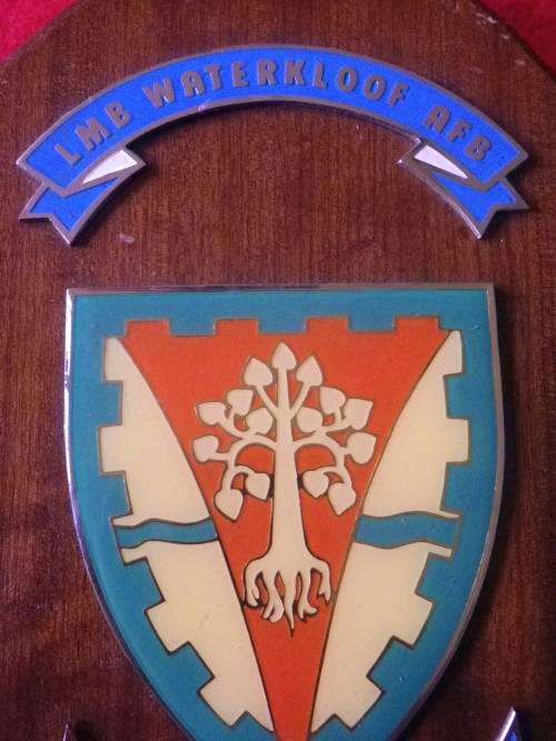 SAAF - WATERKLOOF AIRFORCE PLAQUE      (6330)