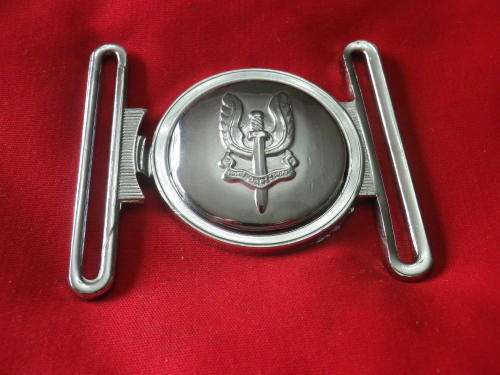 RHODESIAN SAS - CHROME BELT BUCKLE      (6356)