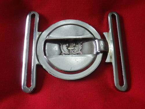 RHODESIAN SAS - CHROME BELT BUCKLE      (6356)