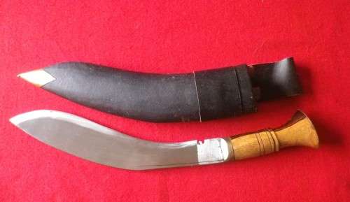 GURKHA RIFLES CONTEMPORARY KNIFE + SHEATH + 2X SMALL UTILITY KNIVES - NO MAKERS MARK -SEE BELOW (88)