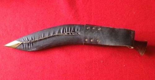 GURKHA RIFLES CONTEMPORARY KNIFE + SHEATH + 2X SMALL UTILITY KNIVES - NO MAKERS MARK -SEE BELOW (88)