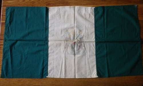 RHODESIAN - COMMEMORATIVE ONE SIDED  "FLAG" CLOTH  -  SIZE 100CM X 55CM      (2260)