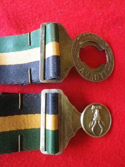 SADF - 5 SAI STABLE BELT + BUCKLE - INSCRIBED - MAX LENGTH 98cm / 35"        (3701)