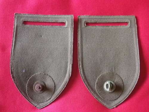 SADF - PAIR OF TUPPERS - SA ARMY HQ UNIT - DINNES 5357               (3699)