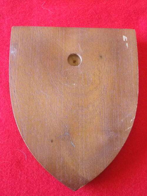 RHODESIA - BSAP SUPPORT UNIT PLAQUE       (6631)