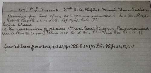 SA / GB WW1 WAR MEDAL(RAF) + VICTORY MEDAL(2SAR) TO P.L. MORRIS + RESEARCH,SEE/READ MORE BELOW(6649)