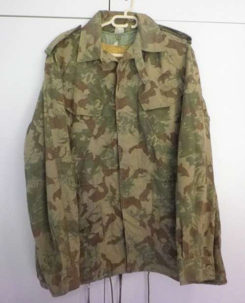 SAP - 2ND PATT. CAMO JACKET + DETACHABLE WOOL LINING - SIZE M. - MADE ENSIGN - OBSOLETE       (4334)