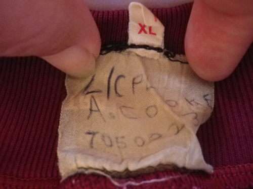 SADF - 1 PARACHUTE BATTALION TRACK SUIT - MADE TRACK KING - SIZE XL- INSCRIBED   (6719)