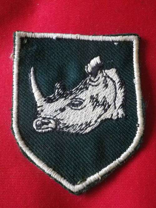 RHODESIAN ARMY - 2 BRIGADE (MASHONALAND)  EMBROIDERED SHOULDER PATCH - INSCRIBED  (2282)