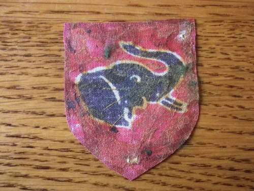 RHODESIAN ARMY - 1 BRIGADE (MATABELELAND)   PRINTED SHOULDER PATCH. -     (2283)