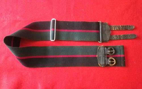 RHODESIA REGT.  STABLE BELT - EARLY WEAVE - GOOD CONDITION - MAX LENGTH 94cm / 37"         (6764)