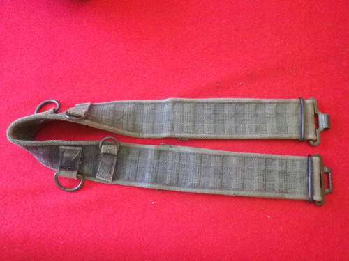 RHODESIAN - PATTERN 69 WEB BELT - MAX LENGTH 107cm / 42"  - INSCRIBED    (6814)