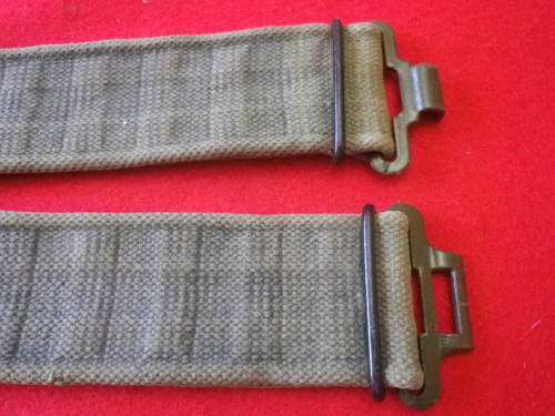 RHODESIAN - PATTERN 69 WEB BELT - MAX LENGTH 107cm / 42"  - INSCRIBED    (6814)