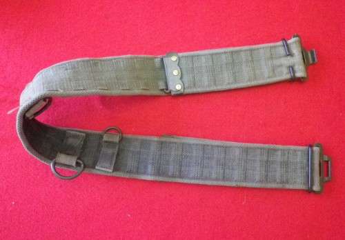 RHODESIAN - PATTERN 69 WEB BELT - MAX LENGTH 107cm / 42"  - INSCRIBED    (6814)