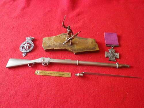 ANGLO ZULU WAR LOT OF COMMEMORATIVE ITEMS - SEE FULL DESCRIPTION BELOW                        (6880)