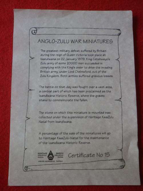 ANGLO ZULU WAR LOT OF COMMEMORATIVE ITEMS - SEE FULL DESCRIPTION BELOW                        (6880)