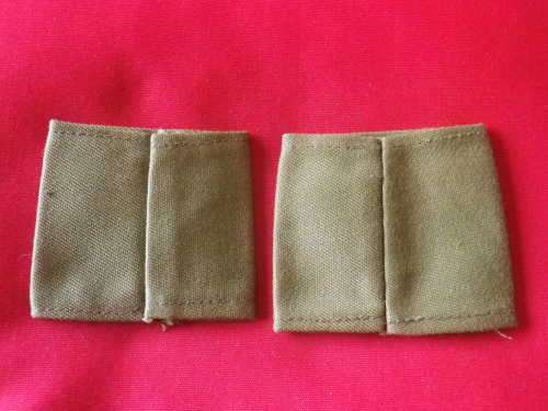 RHODESIA BSAP RESERVE -  PAIR EPAULETTE SLIP ONS    (4427)