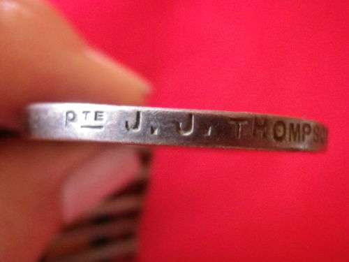 BRITISH QSA MEDAL -2582 PVT. JJ THOMPSON 2BN DUKE OF CORNWALL LIGHT INFANTRY SEE BELOW        (4433)