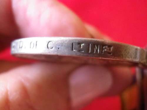 BRITISH QSA MEDAL -2582 PVT. JJ THOMPSON 2BN DUKE OF CORNWALL LIGHT INFANTRY SEE BELOW        (4433)