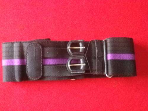 RHODESIAN CHAPLAINS CORP.   STABLE BELT - MAX LENGTH 87cm / 34"   - AS NEW - SCARCE    (4472)