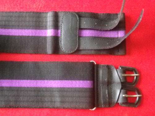 RHODESIAN CHAPLAINS CORP.   STABLE BELT - MAX LENGTH 87cm / 34"   - AS NEW - SCARCE    (4472)
