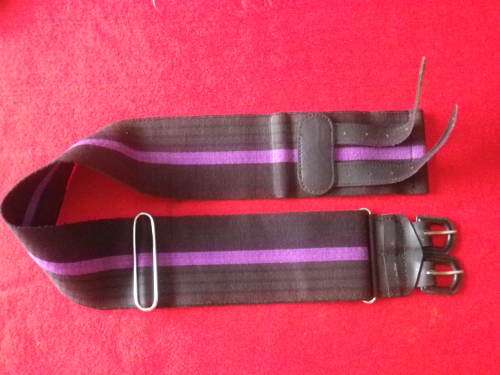 RHODESIAN CHAPLAINS CORP.   STABLE BELT - MAX LENGTH 87cm / 34"   - AS NEW - SCARCE    (4472)