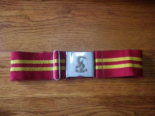 RHODESIAN ARMOURED CAR REGT. - STABLE BELT MAX LENGTH  79cm / 31"  - SEE MORE BELOW  (4475)