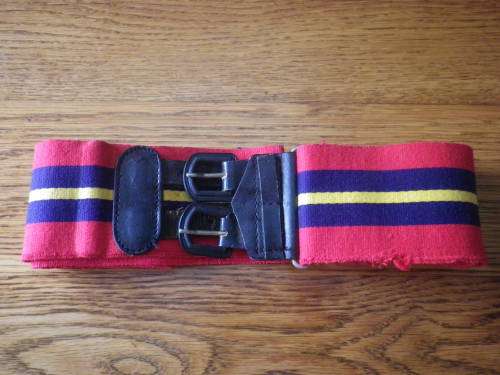 RHODESIAN ARTILLERY STABLE BELT -   MAX LENGTH 97CM / 38"    (4401)