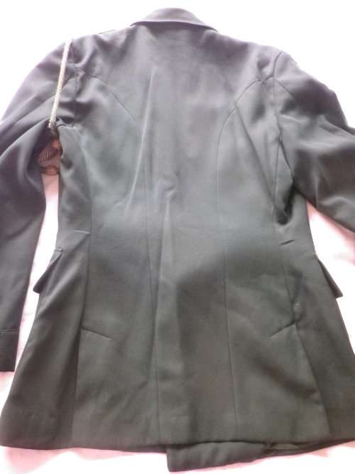 RHODESIAN ARMY GREENS TUNIC + TROUSERS + BELT - MADE RAPIER GARMENTS, SBY SEE BELOW   (4391)