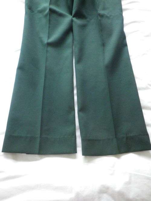 RHODESIAN ARMY GREENS TUNIC + TROUSERS + BELT - MADE RAPIER GARMENTS, SBY SEE BELOW   (4391)