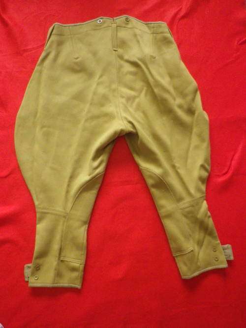 RHODESIA - BSAP JODPHURS / BREECHES - MINOR FREY - GENERAL GOOD CONDITION   (7079)