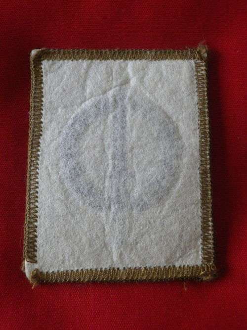 SADF - RECCE OPERATORS CLOTH BREAST BADGE  - DINNES 1778                     -(2511)