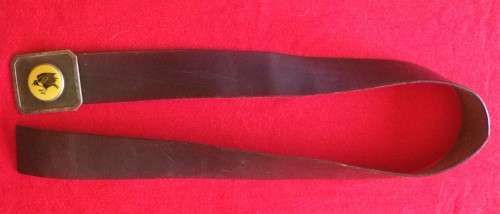 SADF - 31 BATTALION LEATHER BELT + BUCKLE - SCARCE - TOTAL LENGTH 114 CM / 45" (2518)