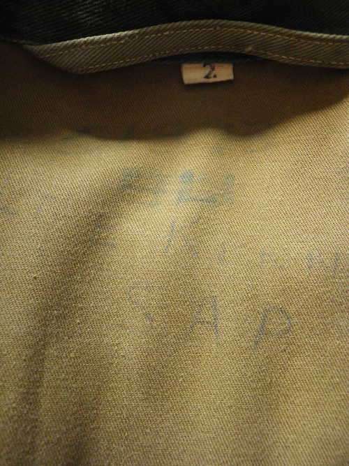 RHODESIAN CAMO JACKET - HAS ZIP POUCH. MISSING DRAWSTRING- SIZE 2 - INSCRIBED                 (7101)