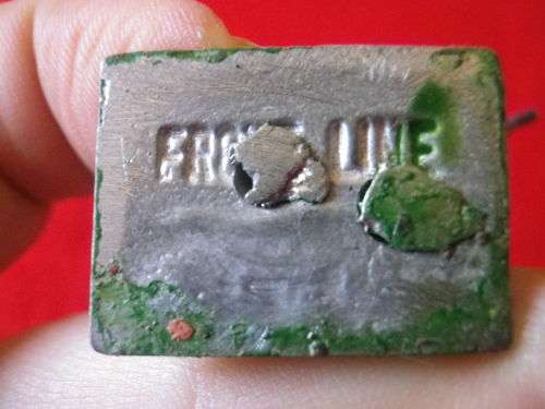 RHODESIA BSAP - PATU FIGURINE `ON PATROL`  - MADE FRONTLINE -  HEIGHT 6.3cm  (2361)