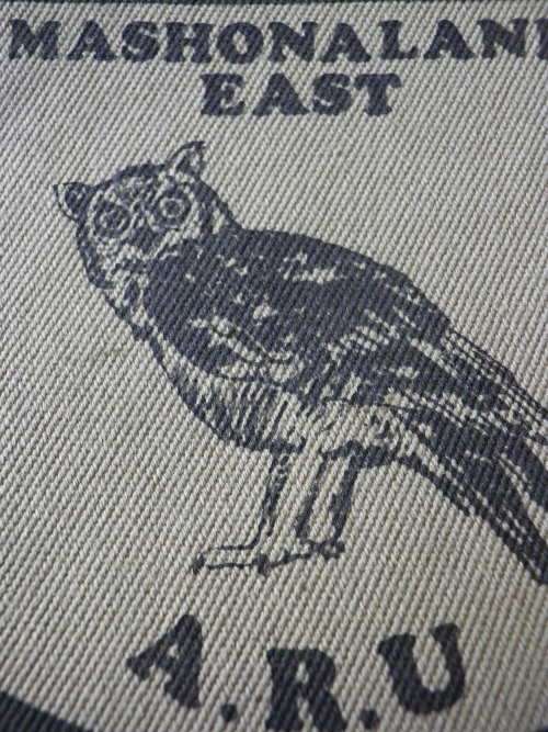 RHODESIA INTERNAL AFFAIRS - AREA REINFORCEMENT UNIT PATCH - MASHONALAND EAST - 1ST PATT. RARE (7152)