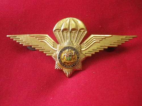SA POLICE WINGS - OBSOLETE    (2547)
