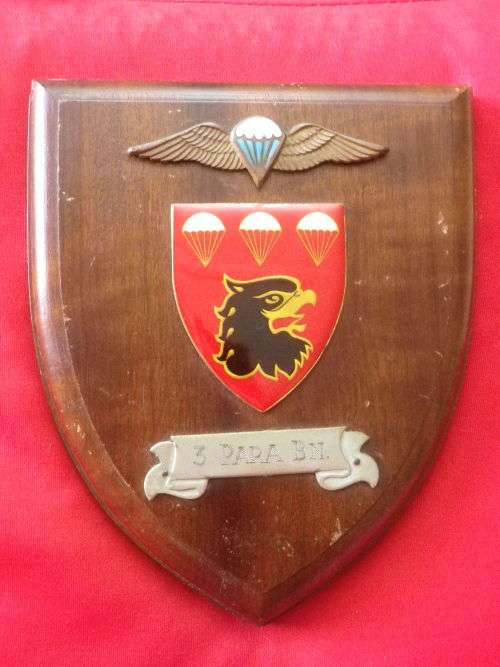 SADF - 3 PARA BATTALION PLAQUE     (2533)