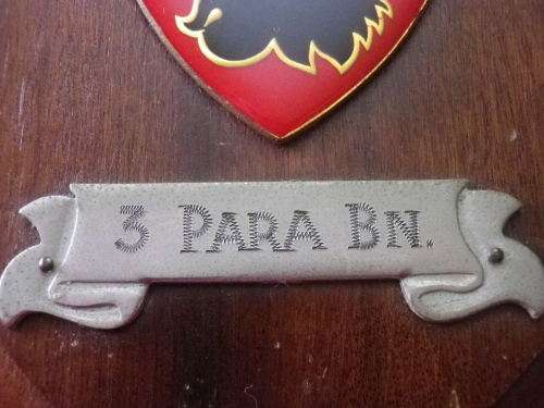 SADF - 3 PARA BATTALION PLAQUE     (2533)