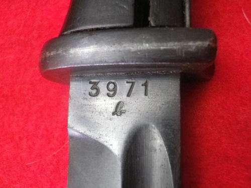 GERMAN WW2 K98 BAYONET   (4573)