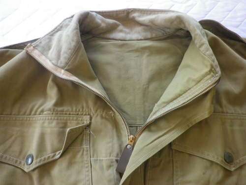 RHODESIAN ARMY ISSUED KHAKI PARA SMOCK 1960's - GOOD CONDITION - RARE -   (4566)