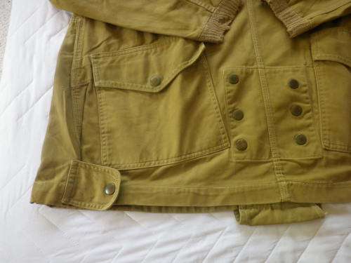 RHODESIAN ARMY ISSUED KHAKI PARA SMOCK 1960's - GOOD CONDITION - RARE -   (4566)