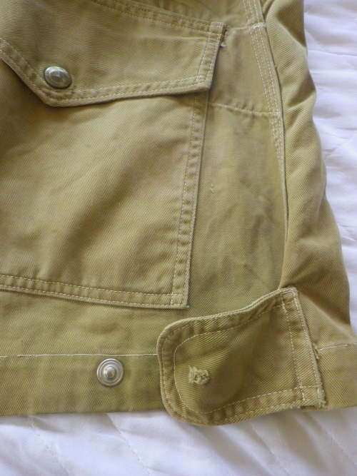 RHODESIAN ARMY ISSUED KHAKI PARA SMOCK 1960's - GOOD CONDITION - RARE -   (4566)