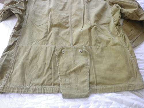 RHODESIAN ARMY ISSUED KHAKI PARA SMOCK 1960's - GOOD CONDITION - RARE -   (4566)
