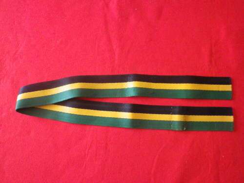 SADF - PIECE OF INFANTRY STABLE BELTING - LENGTH 113CM / 44.5"   (2595)