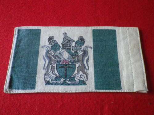 RHODESIA - DESK TOP PERIOD FLAG - SIXE 190mm X 100mm      (3872)