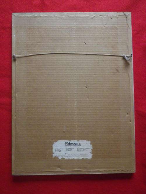 RHODESIA - RLI ORIGINAL CERTIFICATE OF SERVICE - C/SGT F. GERBER  - FRAMED 54X40cm  (3885)