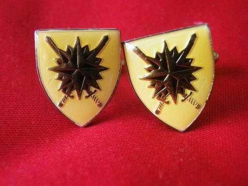 SADF - RECCE HQ EARLY PAIR OF CUFFLINKS       (2618)