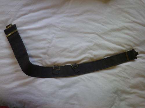 RHODESIA BSAP -  RIOT UNIFORM - DENIM BUNNY JACKET WITH TRAFFIC SLEEVES + TROUSERS + WEB BELT (7445)